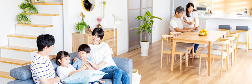 ALT：家族団らんの様子