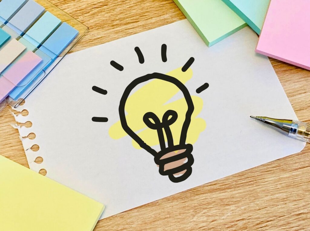 電球のイラスト